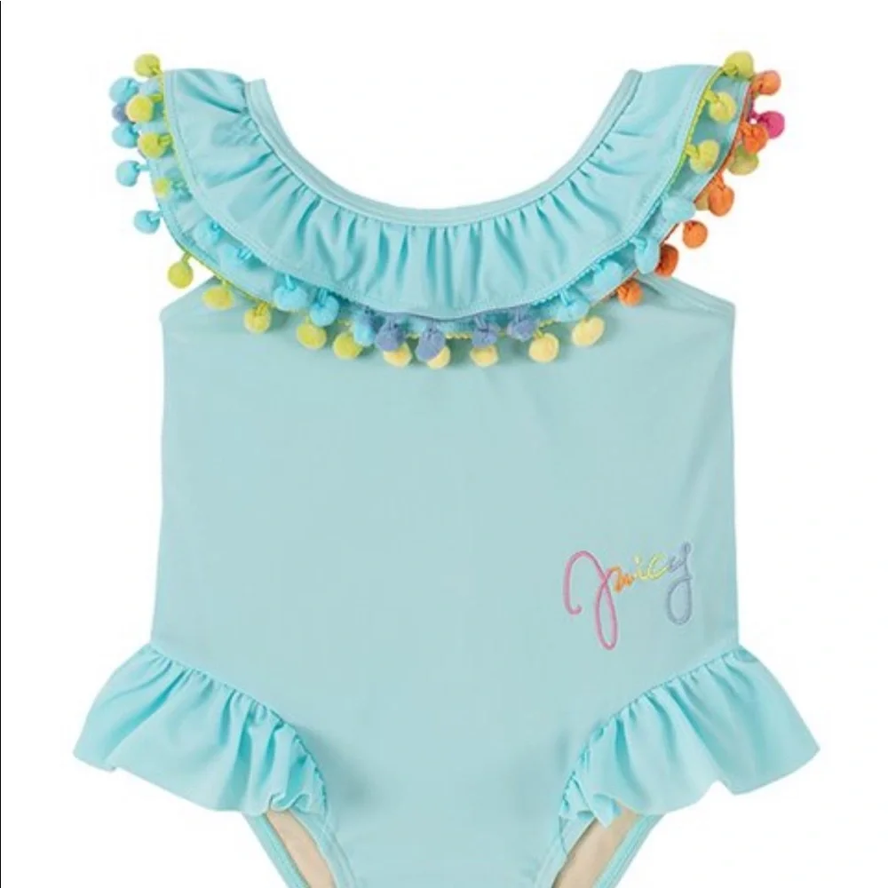 Juicy couture Pom Pom detail swim suits 24m